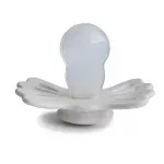 FRIGG Lucky Symmetrical Silicone Pacifier 1 pc. (6-18M) Size 2- Cream - Image 2