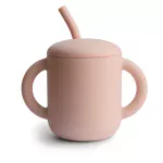mushie Silicone Training Cup + Straw - Image 2