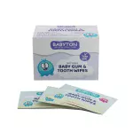 Babyton Natural Oral Care Baby Gum & Tooth Wipes 25pcs.