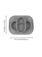 Food-Grade Bee Silicone Dinner Plate - Image 6