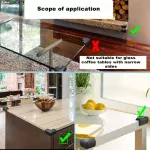 Soft foam Table Corner Protector- 4pcs. - Image 5