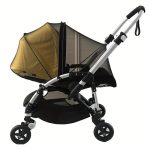 Universal Fit Stroller Mosquito Net, full coverage- Black