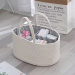Cotton Rope Woven Storage Basket - Image 2