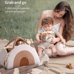 ⁦Portable Diaper Storage Basket- Cotton Rope⁩ - الصورة ⁦4⁩