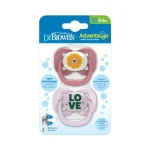Dr. Brown's Advantage Soother Pacifier, 2pcs. (0-6M) - Image 3