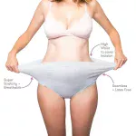Frida Mom, Disposable C-Section Postpartum Underwear-8 High Waist Briefs - Image 4