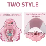 SwimBobo, Air Free Baby Floats- Light Pink, 6-24 Months - Image 6