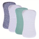Burp Towels Assorted 4pcs.