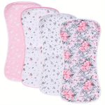 Burp Towels Assorted 4pcs. - Image 3