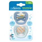Dr. Brown's Advantage Soother Pacifier, 2pcs. (0-6M) - Image 4