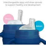 ⁦Green Sprouts Sip & Straw Cup made from plants 177ml.⁩ - الصورة ⁦3⁩