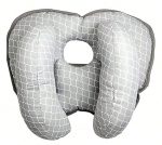 Neck and Head Support Pillow- Grey