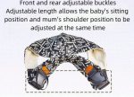 Newborn Infant Hip Seat, Comfortable Hands-Free Carrier (4 - 15 kg.) - الصورة 3