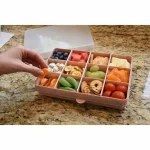 melii Snackle Box, 12 Adjustable Compartments- PINK - الصورة 3