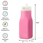 Omie Silicone Water Bottle, 265ml. - Image 3