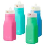 Omie Silicone Water Bottle, 265ml.