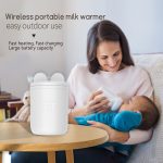 N1S Portable Bottle Warmer - White - الصورة 6