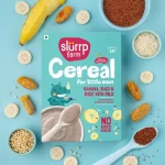 Slurrp farm Cereal for little ones - Banana, Ragi & Rice with Milk, 200g. - Image 10
