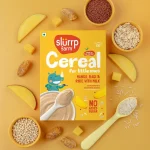 Slurrp farm Cereal for little ones - Mango, Ragi & Rice with Milk, 200g. - Image 10
