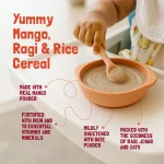 Slurrp farm Cereal for little ones - Mango, Ragi & Rice with Milk, 200g. - Image 8