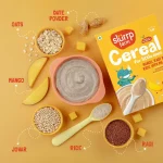 Slurrp farm Cereal for little ones - Mango, Ragi & Rice with Milk, 200g. - Image 7