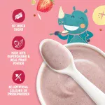 Slurrp farm Cereal for little ones - Strawberry, Ragi & Rice with Milk, 200g. - Image 9