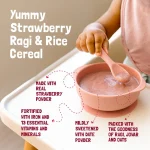 Slurrp farm Cereal for little ones - Strawberry, Ragi & Rice with Milk, 200g. - Image 8