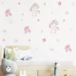Unicorn Wall Stickers 6 sheets/pack (PA196)