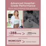 ⁦MomCozy V2 Pro Breast Pumps Ultra-light & Potent⁩ - الصورة ⁦10⁩