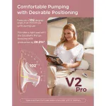⁦MomCozy V2 Pro Breast Pumps Ultra-light & Potent⁩ - الصورة ⁦8⁩