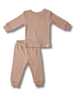 KYND Solid Pajamas- Taupe - Image 6