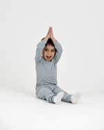 KYND Solid Pajamas- Dusty Blue - Image 11