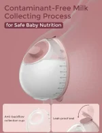⁦MomCozy V1 Pro Breast Pumps Hospital-Grade Suction⁩ - الصورة ⁦4⁩