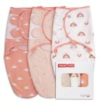 ⁦Baby Swaddle Blanket, 0-3 Months (3Packs)⁩ - الصورة ⁦12⁩