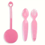 Fork and Spoon with Silicone Cover