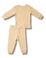 KYND Solid Pajamas- Yellow - Image 3