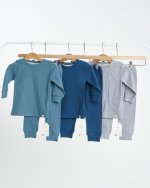 KYND Solid Pajamas- Navy Blue - Image 3