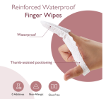 MomCozy Finger Cover Shields 2 in 1 use- Waterproof for Oral Cleaning and for ointment applying - Image 3