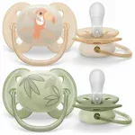 Philips Avent Ultra-soft Pacifier 0-6 Months (Bird/ Leaves)