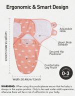 ⁦Baby Swaddle Blanket, 0-3 Months (3Packs)⁩ - الصورة ⁦11⁩