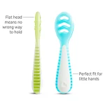 ⁦Munchkin Gentle Dip Multistage First Spoons, 2pcs.⁩ - الصورة ⁦4⁩