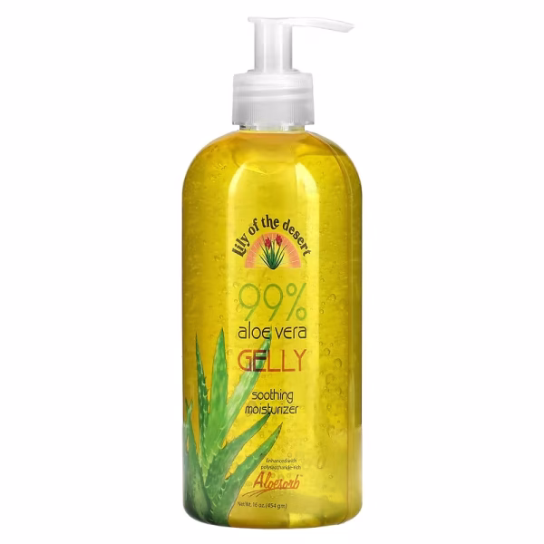 Lily of the Desert, 99% Aloe Vera Gelly, Soothing Moisturizer, 454g.