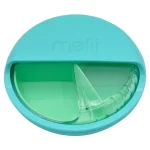 melii Spin Snack Container, 3 compartments- Green - الصورة 2