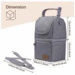 ⁦Momcozy Breastmilk Cooler Bag⁩ - الصورة ⁦8⁩