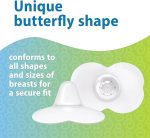 Dr. Brown's Butterfly Nipple Shields, 2 Shields + 1 Case (Size 1- 20mm) - الصورة 3