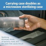 Dr. Brown's Butterfly Nipple Shields, 2 Shields + 1 Case (Size 1- 20mm) - الصورة 5
