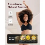 MomCozy Breastfeeding Bra (Cream, Beige & Black)- 3pcs. - الصورة 3
