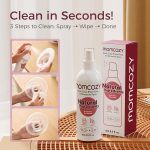 Momcozy Breast pump & accessory spray, Natural Ingredients 8.5 fl. oz - Image 6
