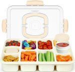 Caperci Snackle on the go, Snack Box Container, 10 compartments