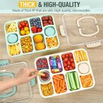 Caperci Snackle on the go, Snack Box Container, 10 compartments - الصورة 6
